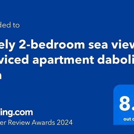 Lovely 2-Bedroom Sea View Serviced Apartment Dabolim Goa Экстерьер фото